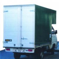 Pianale con centine e telone gran volume con imperiale