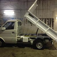 cassone tipo ribaltabile trilaterale in ferro,