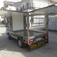 ALLESTIMENTO SPECIFICO SU PORTE PIAGGIO TIPO GEMELLATO